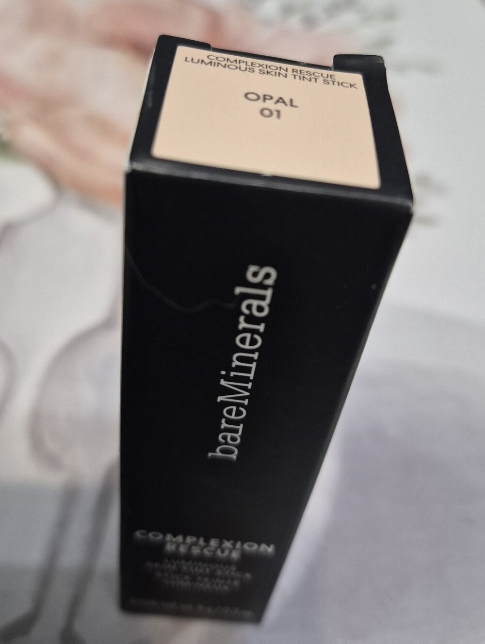 bareMinerals Complexion Rescue Luminous Skin Tint Stick, Opal 01